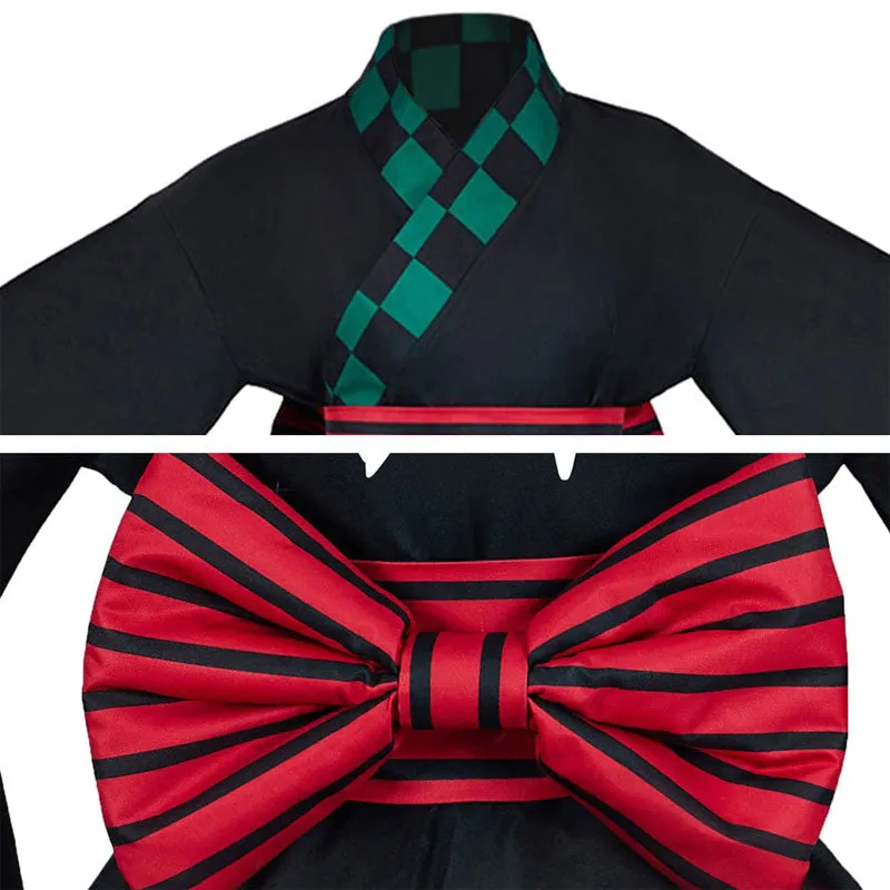 Demon Slayer Kimetsu no Yaiba Tanjiro Kamado Zenitsu Agatsuma Rengoku Kyoujurou Cosplay Costumes