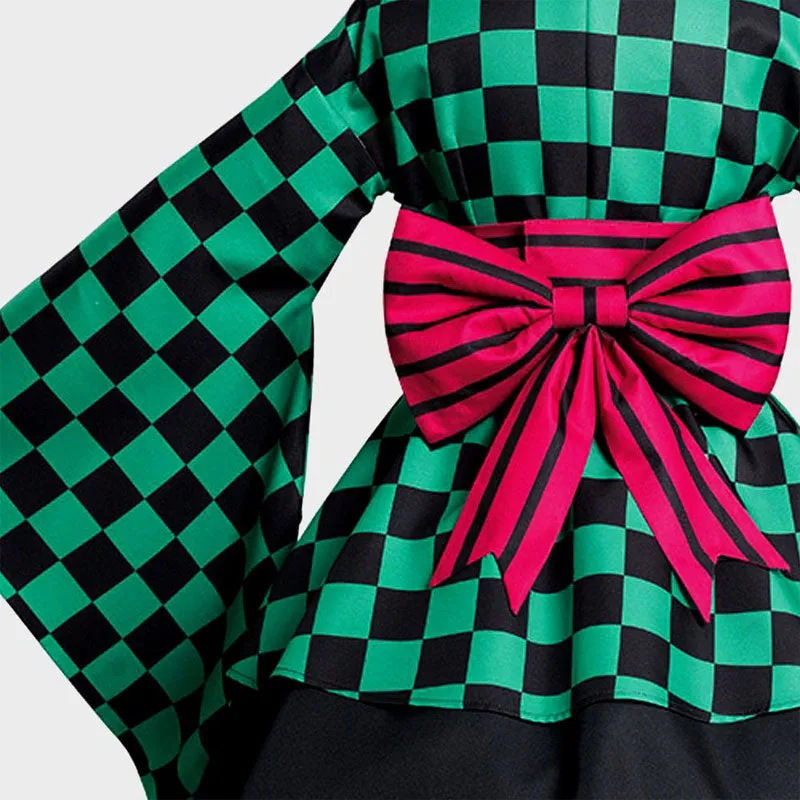 Demon Slayer Kimetsu no Yaiba Tanjiro Kamado Zenitsu Agatsuma Rengoku Kyoujurou Cosplay Costumes