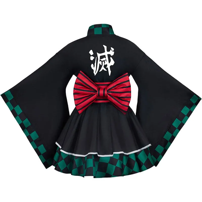 Demon Slayer Kimetsu no Yaiba Tanjiro Kamado Zenitsu Agatsuma Rengoku Kyoujurou Cosplay Costumes