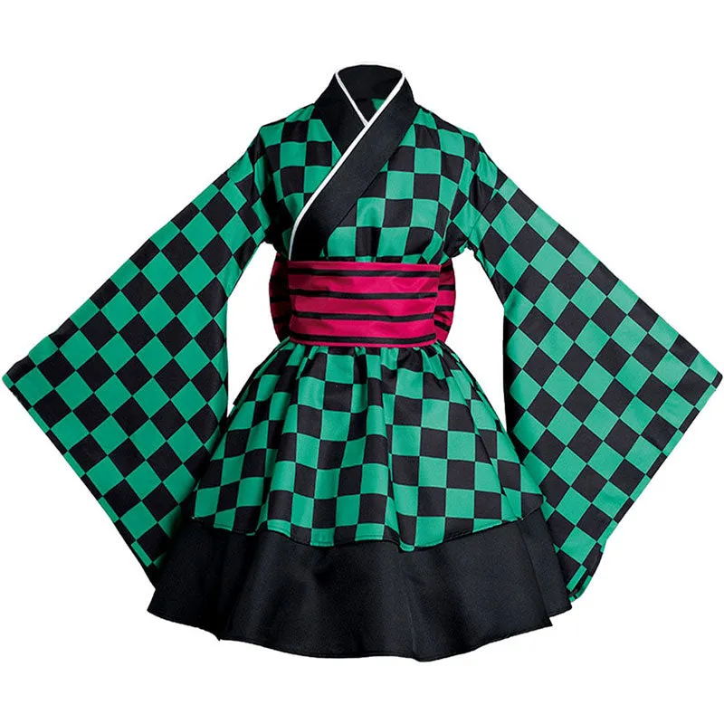 Demon Slayer Kimetsu no Yaiba Tanjiro Kamado Zenitsu Agatsuma Rengoku Kyoujurou Cosplay Costumes
