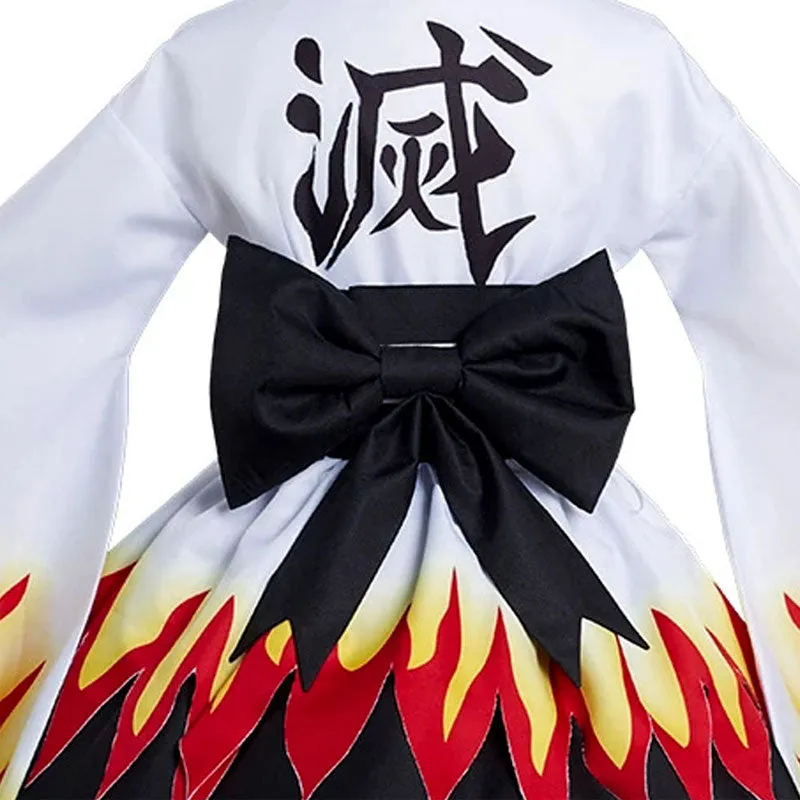 Demon Slayer Kimetsu no Yaiba Tanjiro Kamado Zenitsu Agatsuma Rengoku Kyoujurou Cosplay Costumes