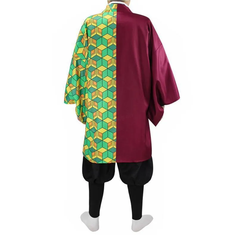 Demon Slayer Kimetsu no Yaiba Tomioka Giyuu Cosplay Costumes