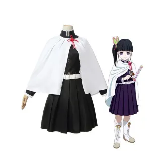 Demon Slayer Kimetsu no Yaiba Tsuyuri Kanawo Female Uniform Cosplay Costumes