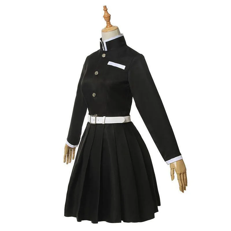 Demon Slayer Kimetsu no Yaiba Tsuyuri Kanawo Female Uniform Cosplay Costumes