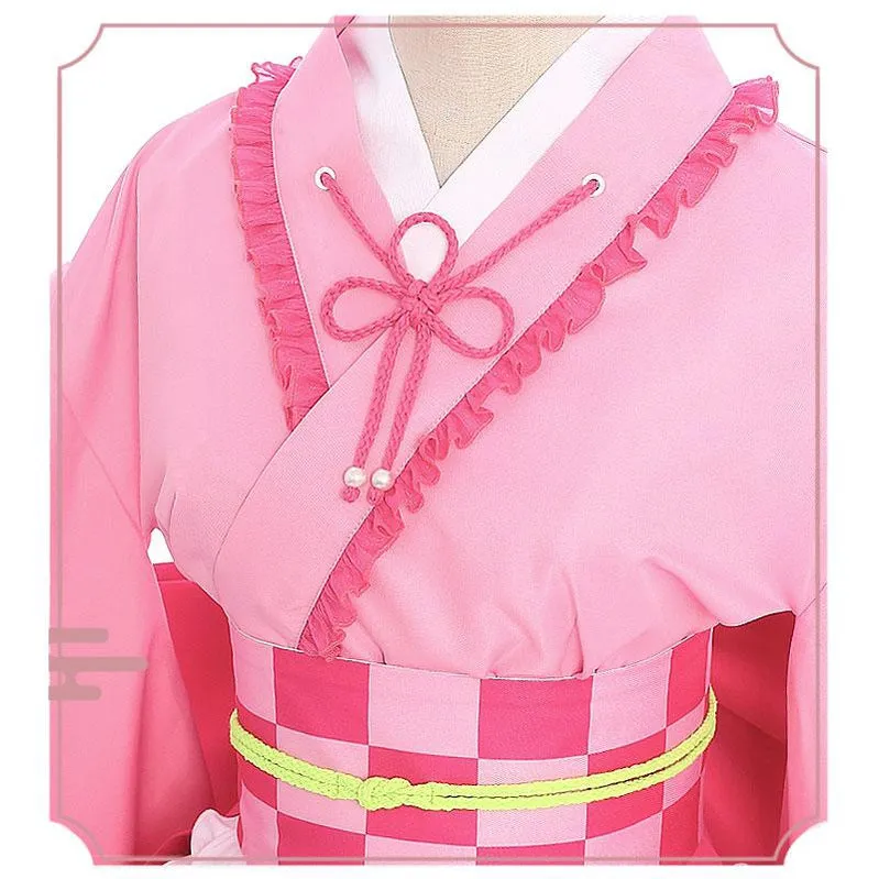 Demon Slayer Kimetsu no Yaiba Tsuyuri Kanawo Maid Outfit Cosplay Costumes
