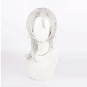 Demon Slayer Kimetsu no Yaiba Uzui Tengen Silver Long Cosplay Wigs