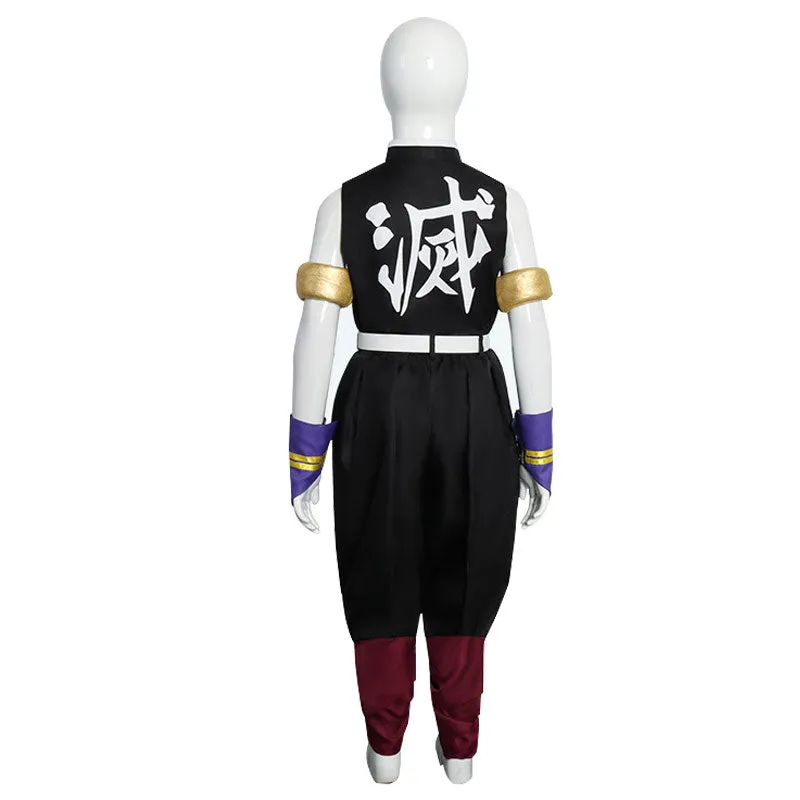 Demon Slayer Kimetsu no Yaiba Yaiba Uzui Kids Cosplay Costumes