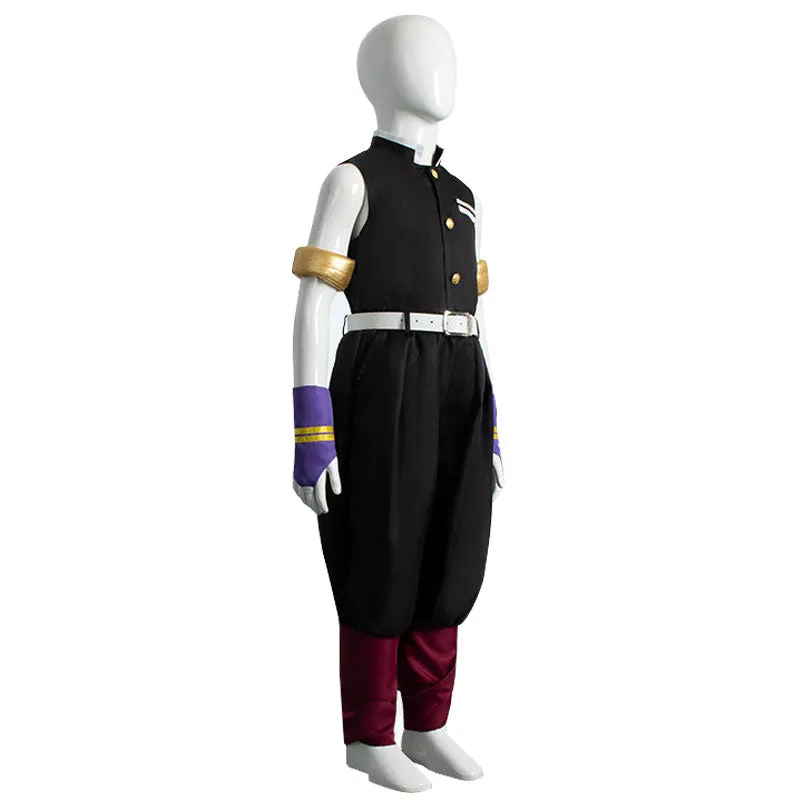 Demon Slayer Kimetsu no Yaiba Yaiba Uzui Kids Cosplay Costumes