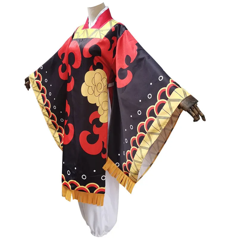 Demon Tanjuro Kamado Dance of the Fire God Hinokami Kagura Cosplay Costume