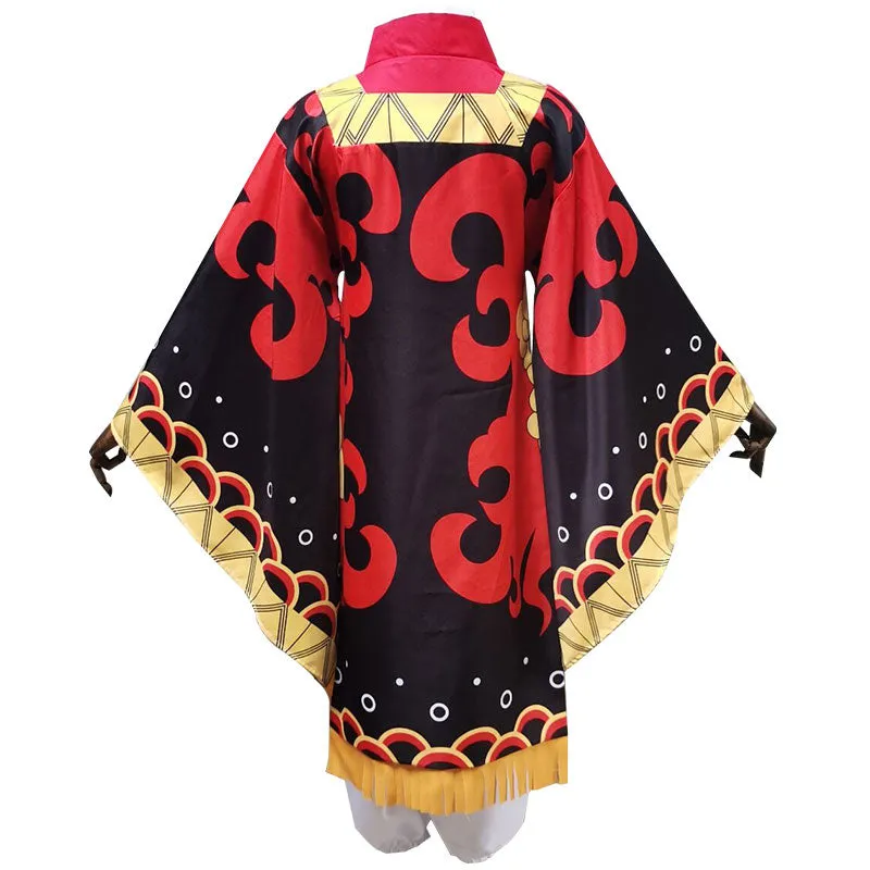 Demon Tanjuro Kamado Dance of the Fire God Hinokami Kagura Cosplay Costume