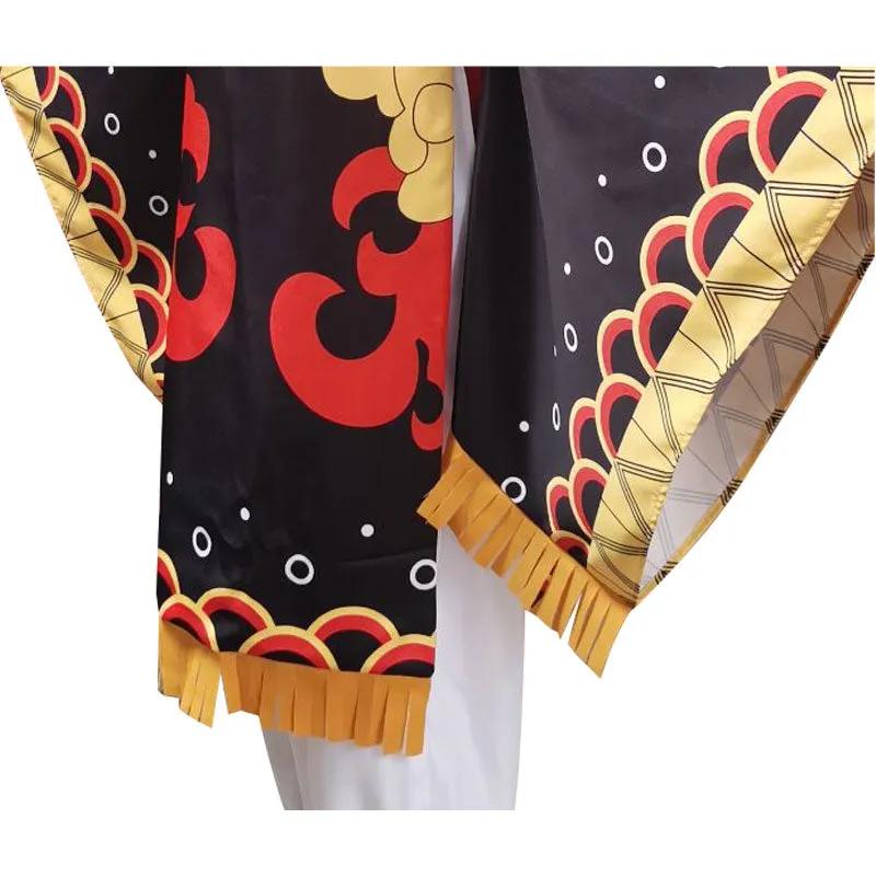 Demon Tanjuro Kamado Dance of the Fire God Hinokami Kagura Cosplay Costume