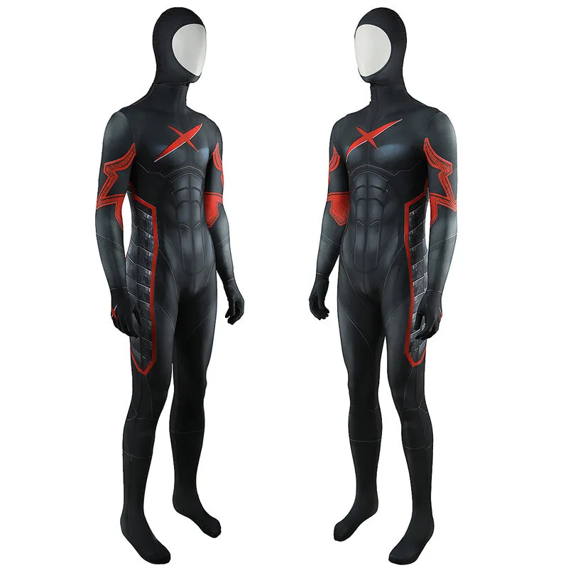 Earth-27 Red X Jumpsuit Cosplay Costumes