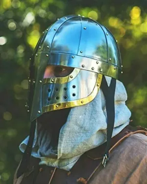 Fell Warrior Medieval Steel Helmet - Helmet of Olaran