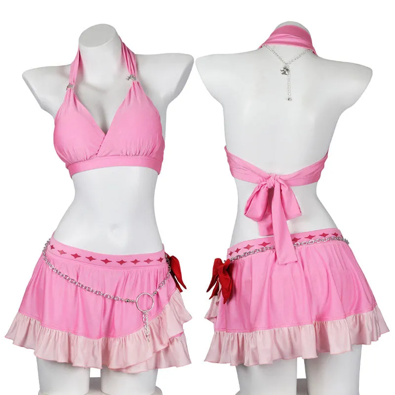 Final Fantasy VII Rebirth  Aerith Gainsborough Swimsuit Cosplay Costumes