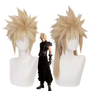 Final Fantasy VII Remake FF7 Female Cloud Strife Cosplay Wigs