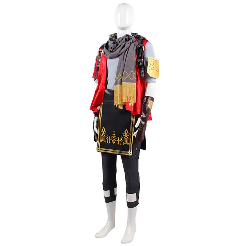 Final Fantasy XIV: Endwalker Graha Tia Red Cat Cosplay Costume