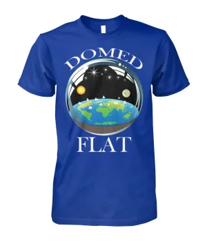 Flat Earth Domed Unisex Premium Tee Shirt for Men & Women
