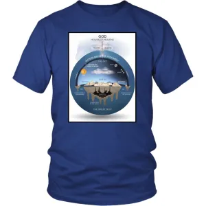 Flat Earth Shirt | Flat Earth Map | Tees Shirt | District Unisex Shirt