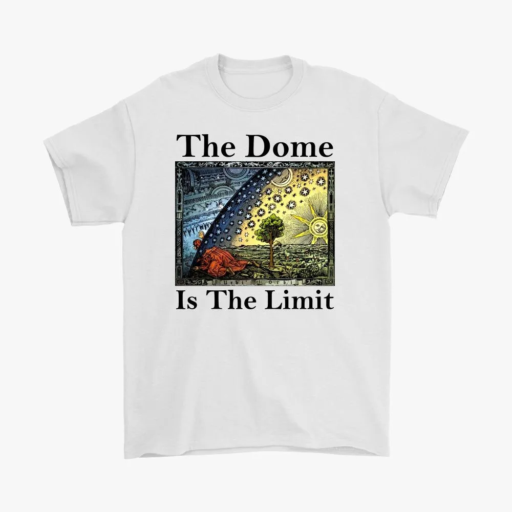 Flat Earth Shirt | Flat Earth Map | The Dome | Tees Shirt | Gildan Mens T-Shirt