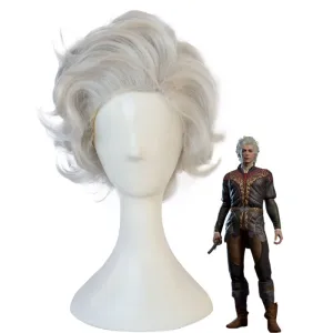Game Baldur's Gate 3 Astarion Ancunin Cosplay Wigs
