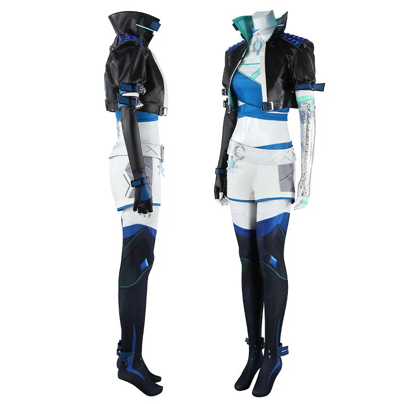 Game Marvel Rivals Luna Snow Cosplay Costumes