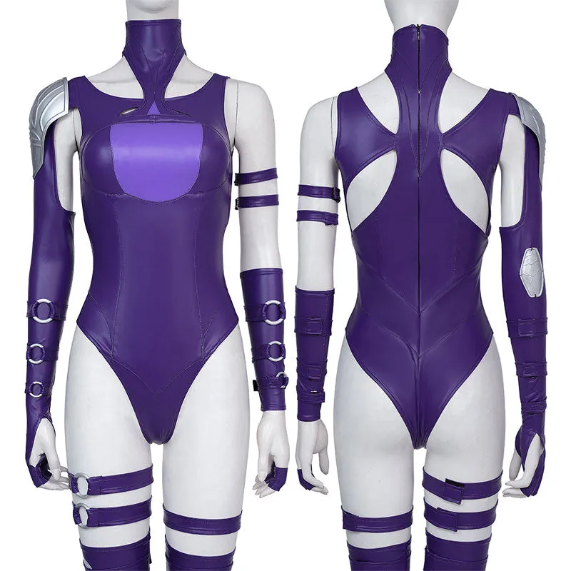Game Marvel Rivals Vengeance Psylocke Cosplay Costumes