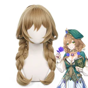 Genshin Impact A Sobriquet Under Shade Lisa Second Blooming Cosplay Wigs