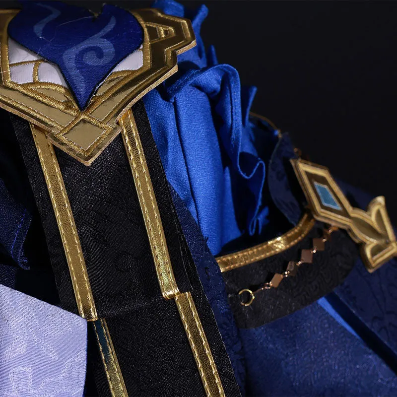 Genshin Impact Bamboo Rain Xingqiu Cosplay Costumes