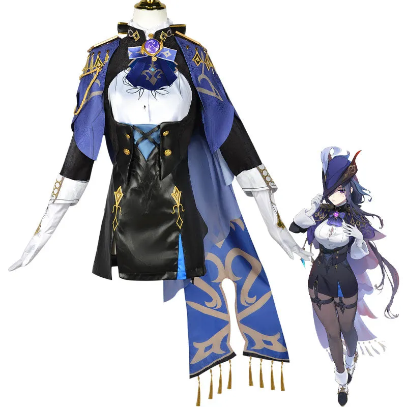 Genshin Impact Clorinde Cosplay Costumes