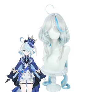 Genshin Impact Focalors Cosplay Wigs