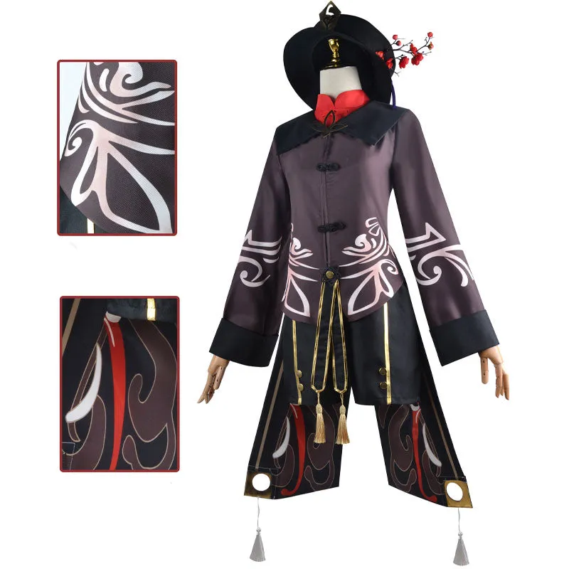 Genshin Impact Hu Tao Cosplay Costumes