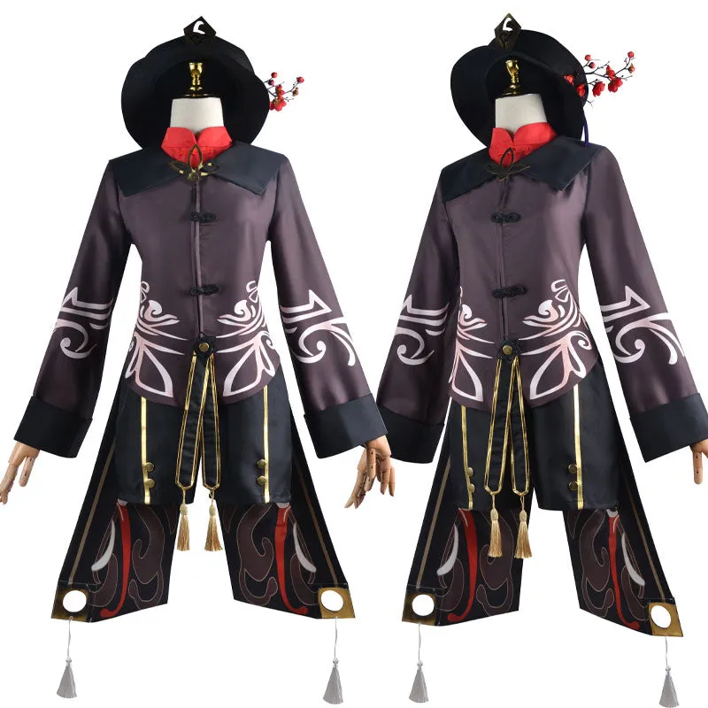 Genshin Impact Hu Tao Cosplay Costumes