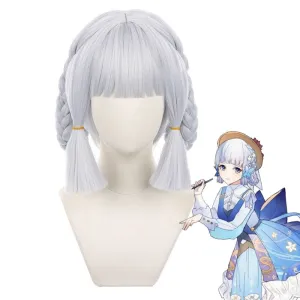 Genshin Impact Kamisato Ayaka Springbloom Missive Cosplay Wigs