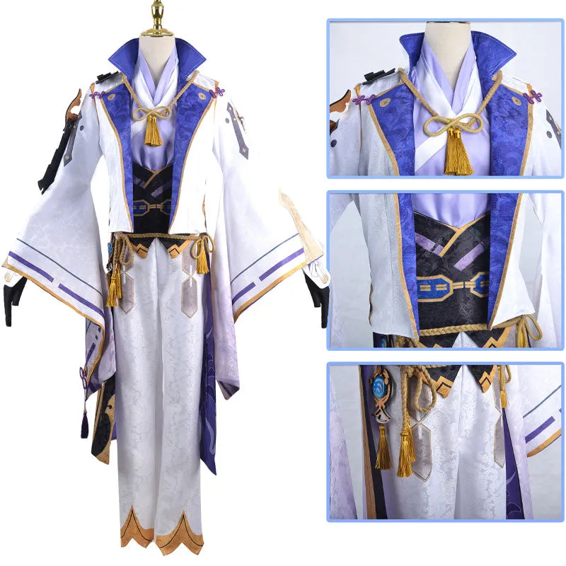 Genshin Impact Kamisato Ayato Cosplay Costumes