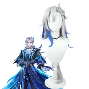 Genshin Impact Neuvillette Cosplay Wigs