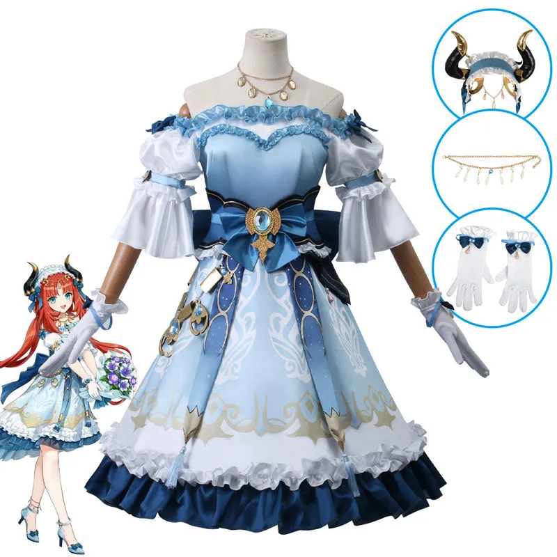 Genshin Impact Nilou Cosplay Costumes
