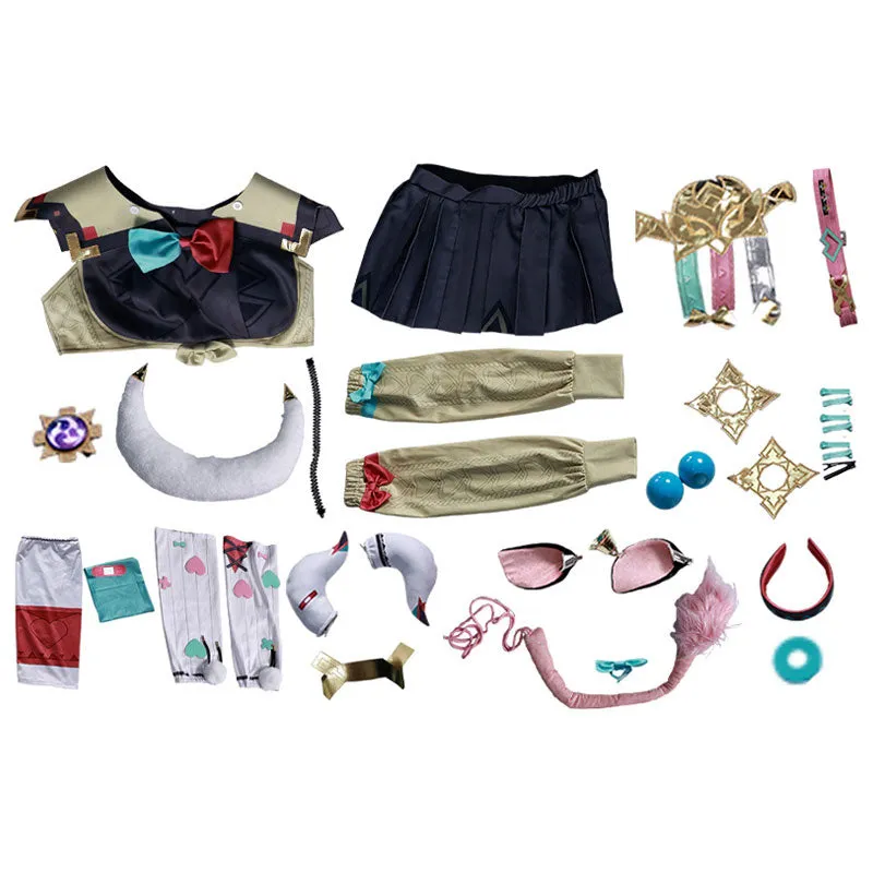 Genshin Impact Varesa Cosplay Costumes