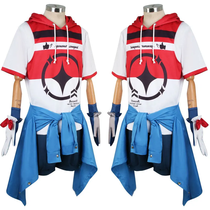 Genshin Impact X Keep Bennett Cosplay Costumes