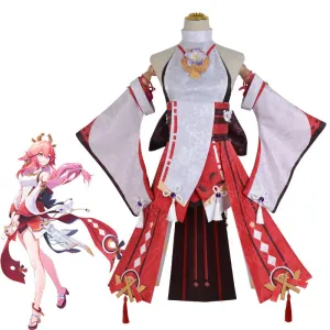 Genshin Impact Yae Miko Cosplay Costumes