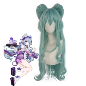 Genshin Impact Yumemizuki Mizuki Cosplay Wigs
