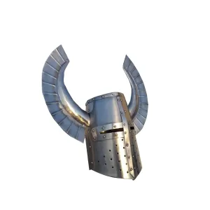 Great Helm Wing Templar Knight Medieval Armor Helmet