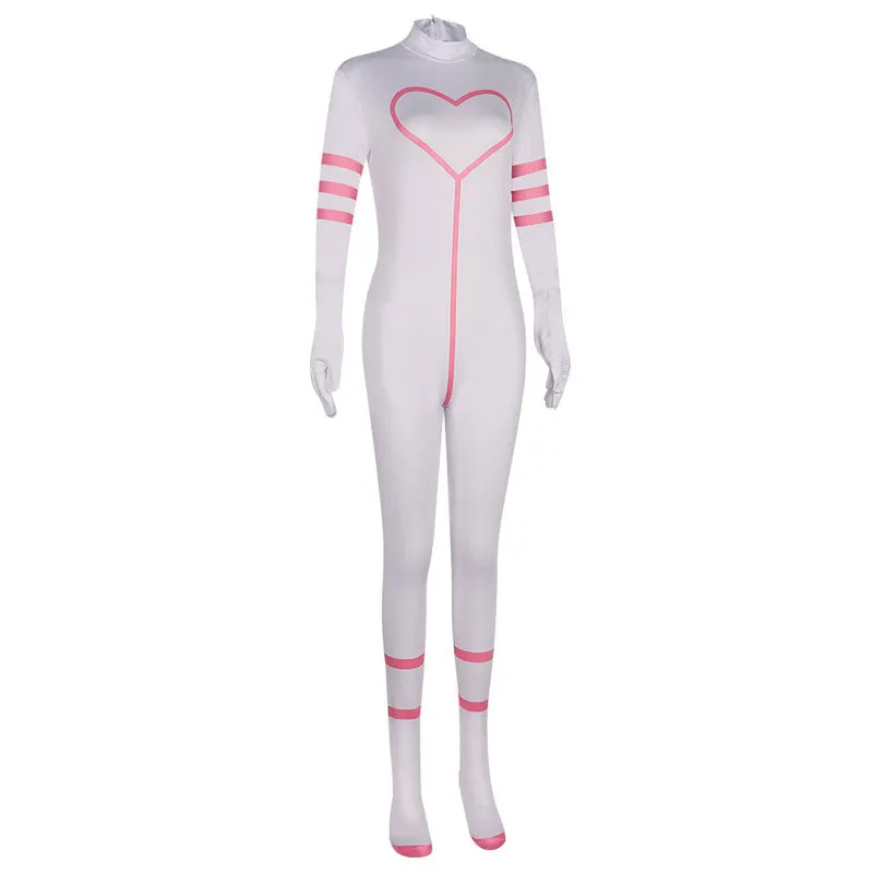 Hazbin Hotel Angel Jumpsuit Cosplay Costumes
