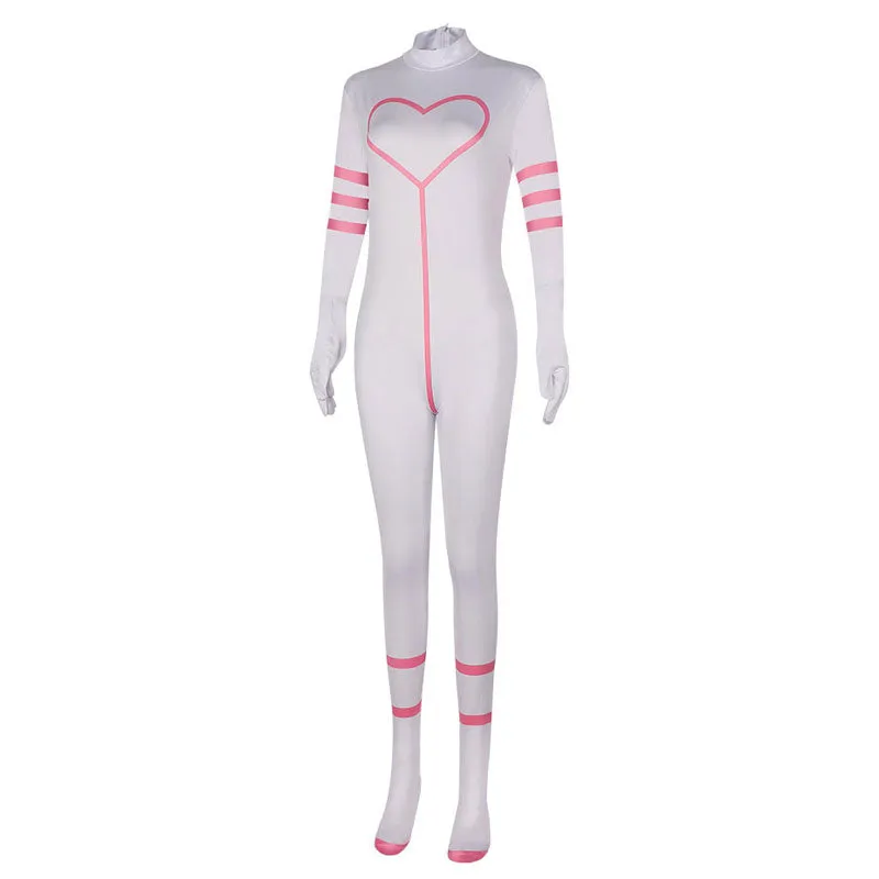 Hazbin Hotel Angel Jumpsuit Cosplay Costumes