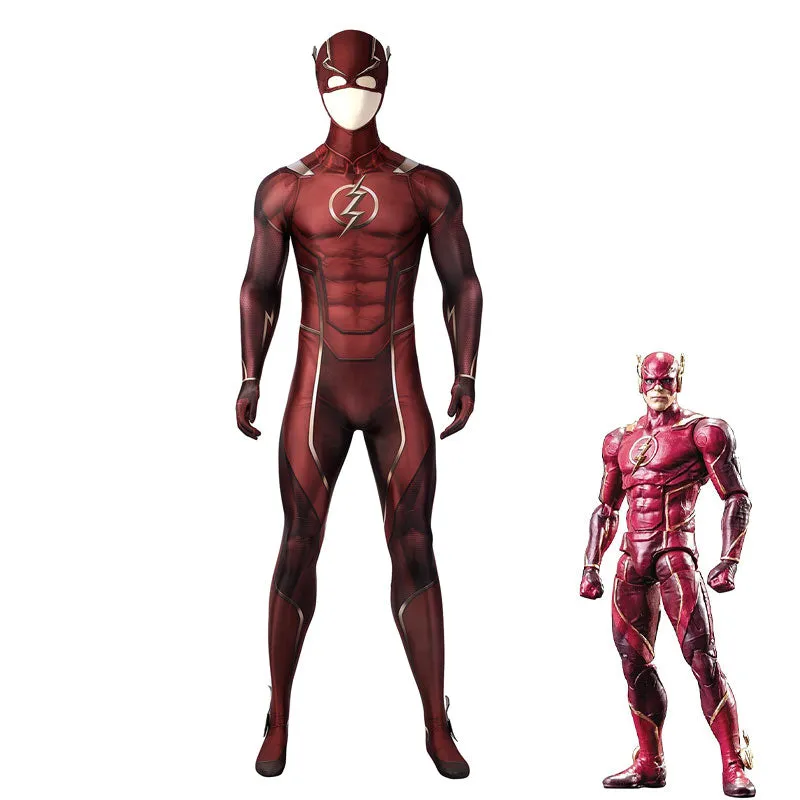 Injustice 2 The Flash Jumpsuit Cosplay Costumes