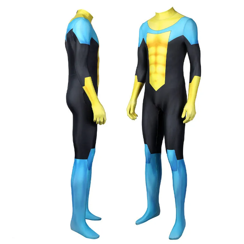 Invincible Mark Grayson Jumpsuit Cosplay Costumes