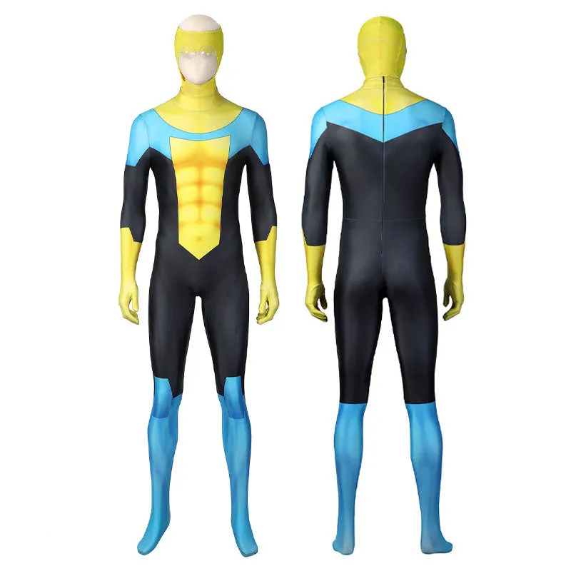 Invincible Mark Grayson Jumpsuit Cosplay Costumes