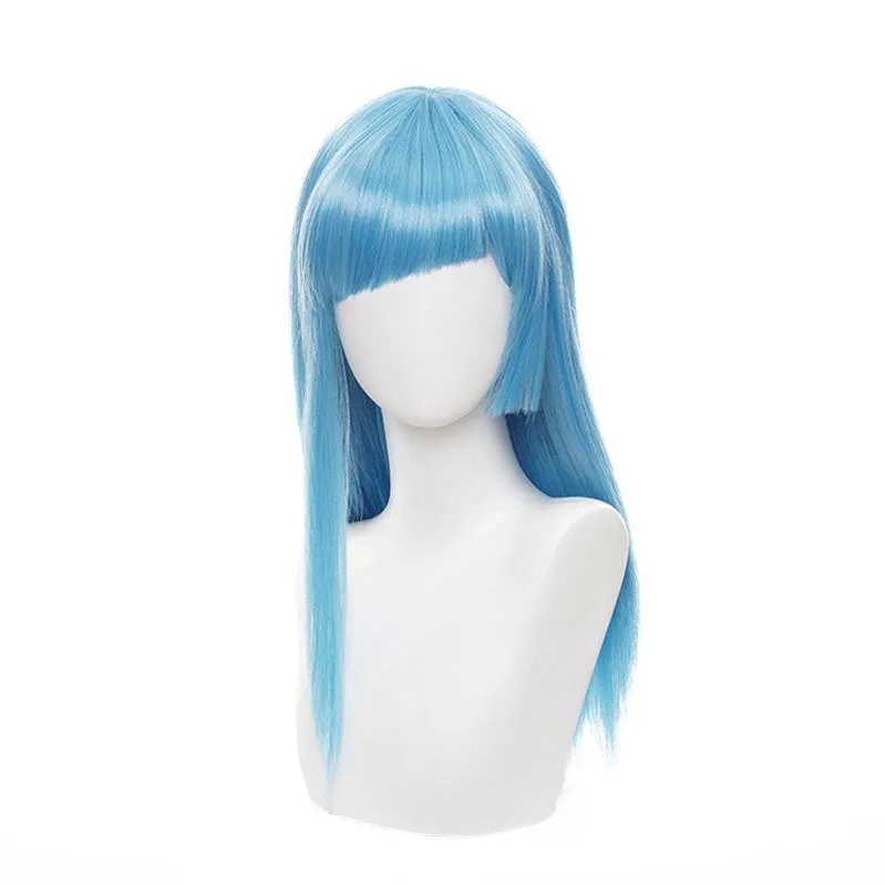 Jujutsu Kaisen Kasumi Miwa Long Blue Cosplay Wigs