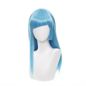 Jujutsu Kaisen Kasumi Miwa Long Blue Cosplay Wigs