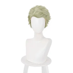 Jujutsu Kaisen Kento Nanami Short Mixed Green Cosplay Wigs