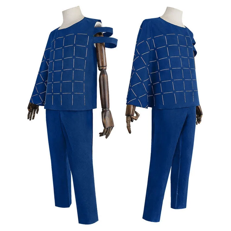 Jujutsu Kaisen Mahito Black Blue Outfits Cosplay Costume